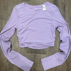 OFFLINE by Aerie Crop Long sleeve